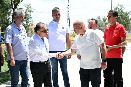 REKTÖR PROF. DR. MEHMET KARAKAŞ VE İL GENEL MECLİSİ BAŞKANI MEHMET SİPER’ İN ZİYARETİ